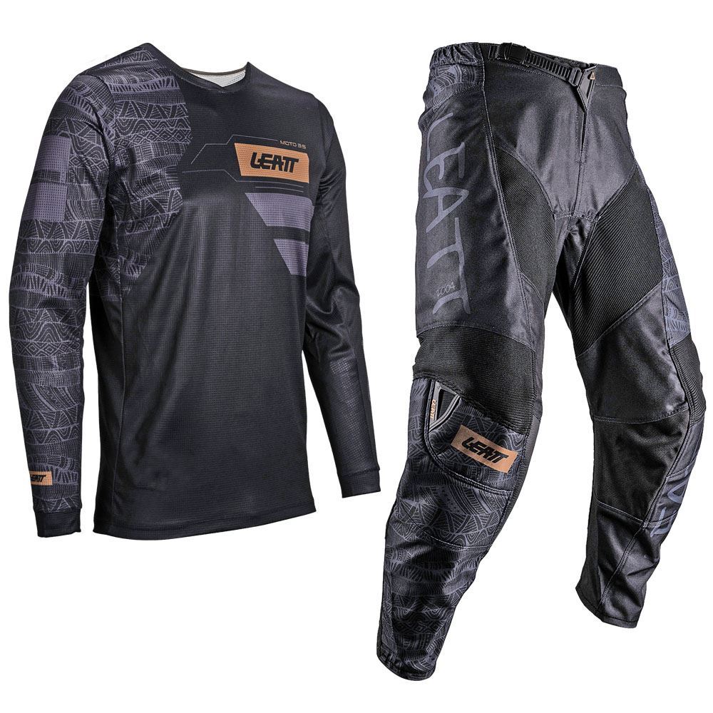 Leatt 2025 Motocross Combo Ride Kit 3.5 Black